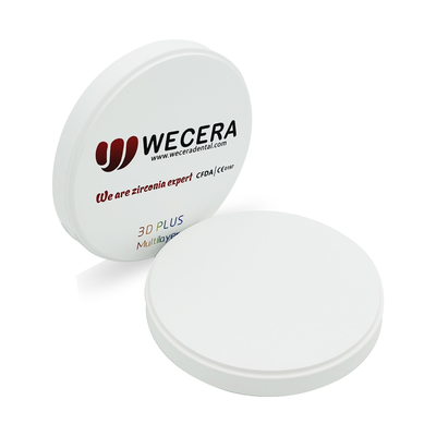 1050 Mpa Zirconia MultiLayer Ceramic Disc With Sintering Temperature 1500 Degree