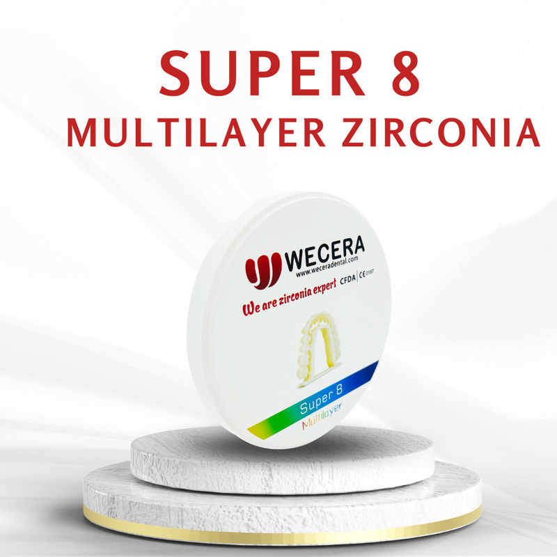 Other Dental Equipments Dental Zirconia Disk for Both Anterior And Posterior Crown And Bridge