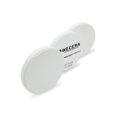 합금 온도 1500C 3차원 지르코니아 구조 16 비타 컬러와 3 블리치 컬러